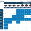 Bosch 0615A500AH zestaw combo 18 V (GSB+GWS+GBH+3×5,0 Ah+gal)