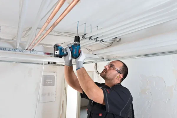 Bosch 0615A500AH zestaw combo 18 V (GSB+GWS+GBH+3×5,0 Ah+gal)