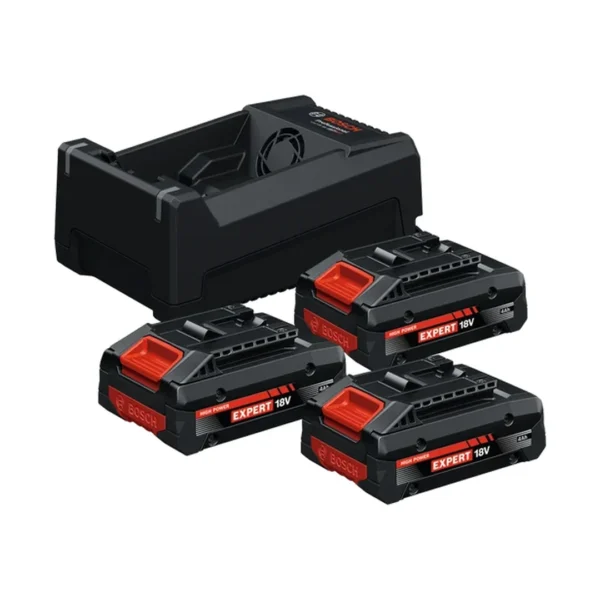 Bosch 0615V0005X akumulator 18 V 4,0 Ah expert 3szt. + ładowarka GAL12 V/18