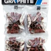 GRAPHITE taśmy szlifierskie 12,7 mm K60/K80/K120/K240 zestaw 100 szt. + trzpień 3,2 mm 2 szt. GRAPHITE taśmy szlifierskie 12,7 mm K60/K80/K120/K240 zestaw 100 szt. + trzpień 3,2 mm 2 szt.