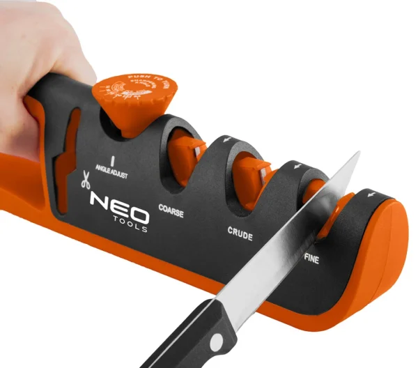 NEO TOOLS ostrzałka do noży i nożyczek z regulacją kąta NEO TOOLS ostrzałka do noży i nożyczek z regulacją kąta