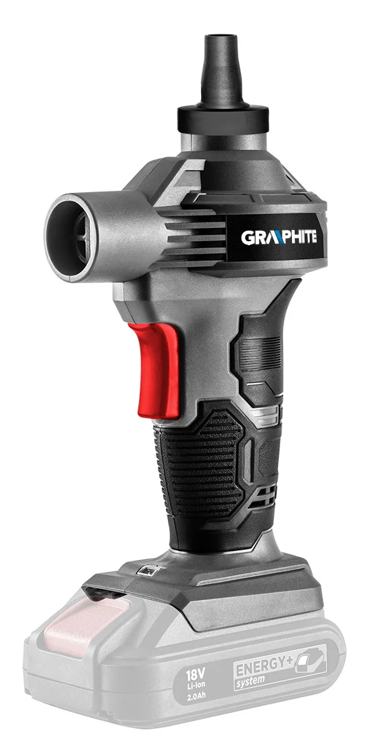 GRAPHITE pompka akumulatorowa Energy+ 18 V bez akumulatora GRAPHITE pompka akumulatorowa Energy+ 18 V bez akumulatora