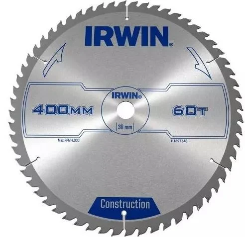 Irwin 1897348 piła spiekowa do drewna 400×30 mm/60T