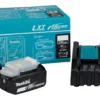 Makita 1914J6-4 zestaw zasilający 18 V LXT: 2× BL1850B 5,0 Ah + ładowarka DC18RC