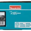 Makita 1914J6-4 zestaw zasilający 18 V LXT: 2× BL1850B 5,0 Ah + ładowarka DC18RC