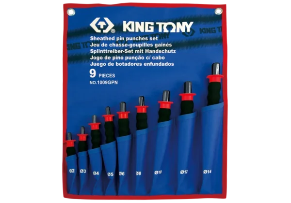 King Tony 2-14MM zestaw wybijaków igłowych z uchwytem 9CZ.2-14 mm