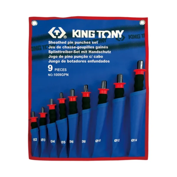 King Tony 2-14MM zestaw wybijaków igłowych z uchwytem 9CZ.2-14 mm