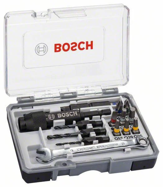 Bosch 2607002786 zestaw wierteł+końcówki 20szt