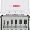 Bosch PRO zestaw frezów prostych 6 szt. trzpień 6 mm