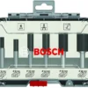 Bosch PRO zestaw frezów prostych 6 szt. trzpień 6 mm