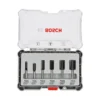 Bosch PRO zestaw frezów prostych 6 szt. trzpień 6 mm