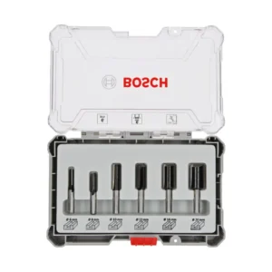 Bosch PRO zestaw frezów prostych 6 szt. trzpień 6 mm