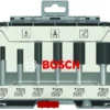 Bosch PRO zestaw frezów prostych 6 szt. trzpień 8 mm