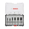 Bosch PRO zestaw frezów prostych 6 szt. trzpień 8 mm