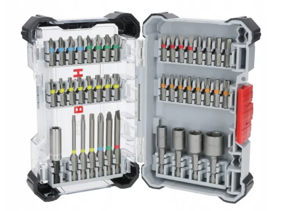 Bosch Extra Hard zestaw bitów i nasadek 43 szt. 2607017723 Bosch Extra Hard zestaw bitów i nasadek 43 szt. 2607017723