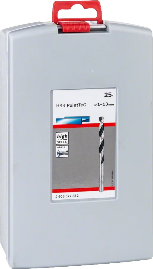 Bosch PRO PointTeQ zestaw wierteł do metalu HSS 1–13 mm, 25 szt.