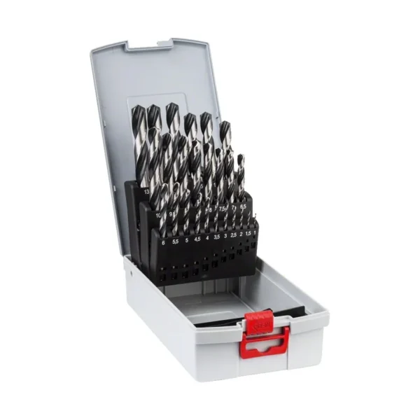 Bosch PRO PointTeQ zestaw wierteł do metalu HSS 1–13 mm, 25 szt.