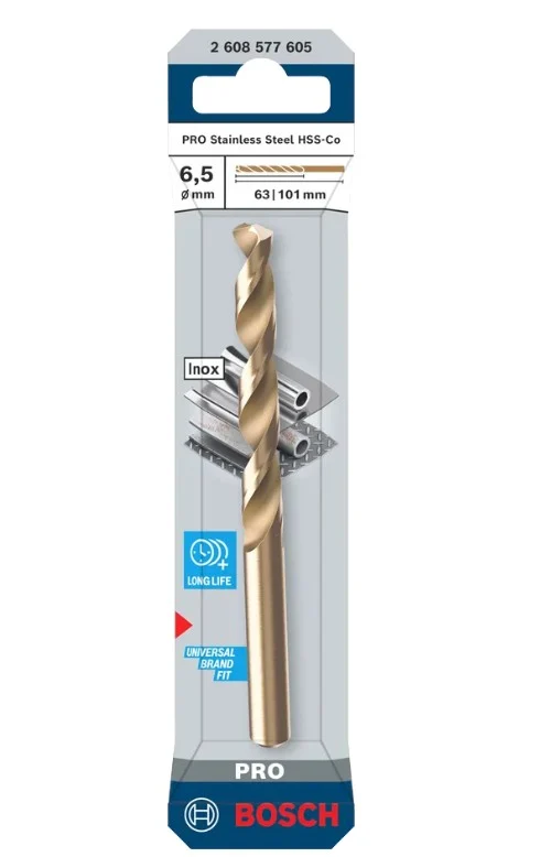 Bosch 2608577605 wiertło do metalu HSS-Co 6,5/63 mm /1szt. kopia