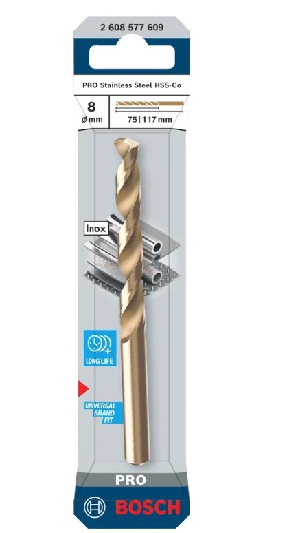 Bosch 2608577609 wiertło do metalu HSS-Co 8,0/75 mm /1szt