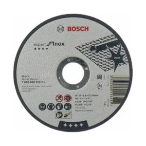 Bosch 2608600220 tarcza do metalu 125 mm x 1,6 mm x 22 mm EXPERT for INOX Bosch 2608600220 tarcza do metalu 125 mm x 1,6 mm x 22 mm EXPERT for INOX