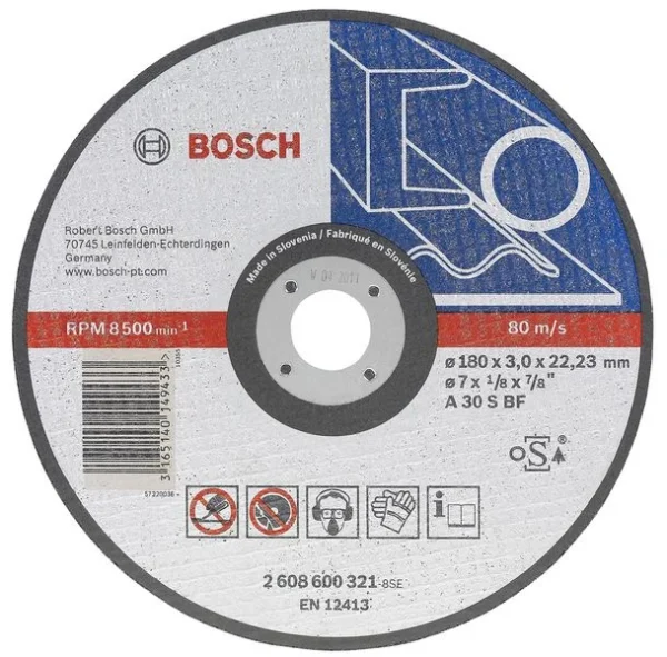 Bosch 2608600394 tarcza do metalu 125 mm x 2,5 mm x 22 mm