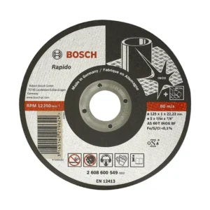 Bosch 2608600549 tarcza do metalu 125 mm x 1,0 mm x 22 mm rapido EXPERT for INOX