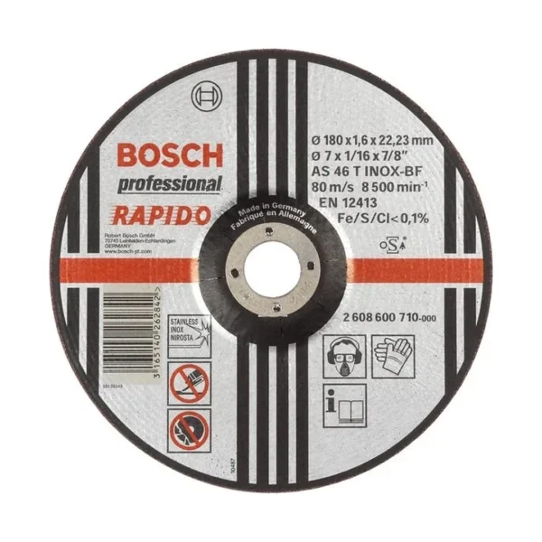 Bosch 2608600711 tarcza do metalu 230 mm x 1,9 mm x 22 mm EXPERT for INOX Bosch 2608600711 tarcza do metalu 230 mm x 1,9 mm x 22 mm EXPERT for INOX