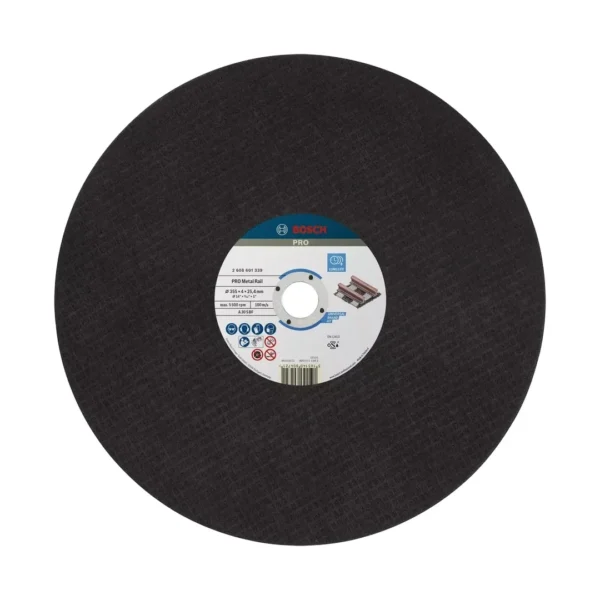 Bosch 2608601339 tarcza tnąca do SZYN 335×4.0×25.4 Bosch 2608601339 tarcza tnąca do SZYN 335×4.0×25.4