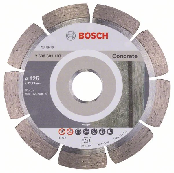 Bosch Standard for Concrete tarcza diamentowa 125 × 22,23 mm Bosch Standard for Concrete tarcza diamentowa 125 × 22,23 mm