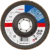 Bosch 2608603658 ściernica listkowa 125 mm X431 P 80 standard for metal wypukła
