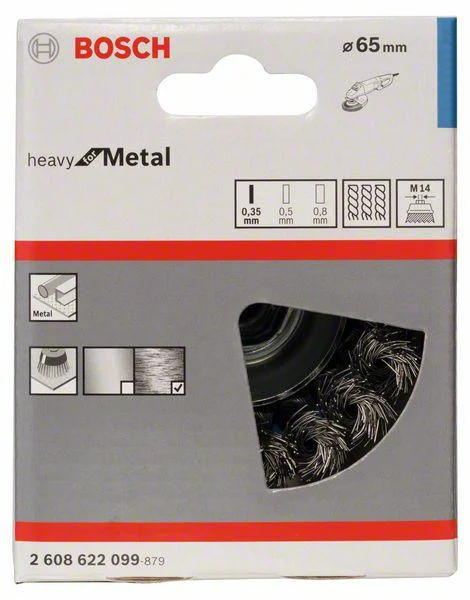 Bosch 2608622099 szczotka garnkowa 75 mm DRUT skręcany