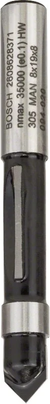 Bosch 2608628371 frez kopiujący 8×8×66 mm Bosch 2608628371 frez kopiujący 8×8×66 mm