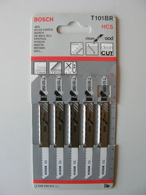 Bosch 2608630014 brzeszczot T101BR /5szt. / DREWNO