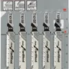 Bosch T 101 BF brzeszczoty do wyrzynarki do drewna twardego i laminatu, 5 szt.