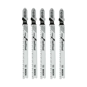 Bosch T 101 BF brzeszczoty do wyrzynarki do drewna twardego i laminatu, 5 szt. Bosch T 101 BF brzeszczoty do wyrzynarki do drewna twardego i laminatu, 5 szt.