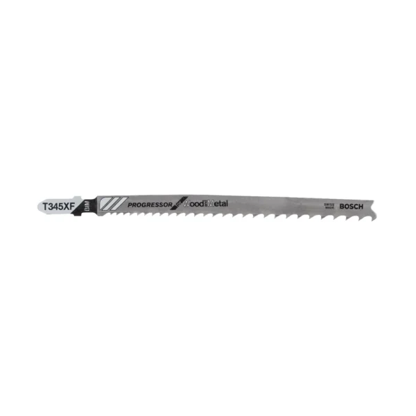 Bosch T 345 XF Progressor brzeszczoty do drewna z metalem 132 mm, 5 szt. Bosch T 345 XF Progressor brzeszczoty do drewna z metalem 132 mm, 5 szt.