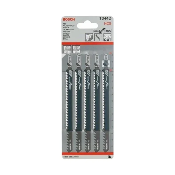 Bosch 2608637944 brzeszczot T344D /3szt. / DREWNO Bosch 2608637944 brzeszczot T344D /3szt. / DREWNO