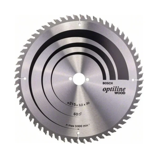 Bosch 2608640651 piła tarczowa-t optiline WOOD 315×3,2×30/Z60
