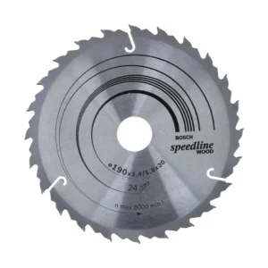 Bosch 2608640801 piła tarczowa h speedline 190×2,6×30Z24