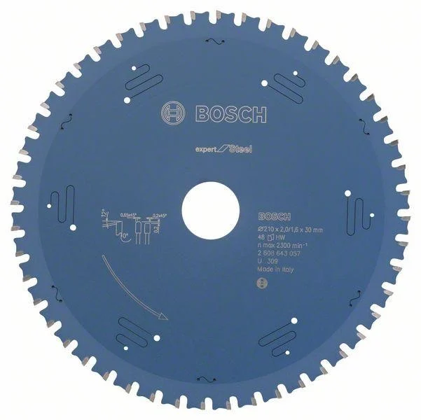 Bosch 2608643057 piła tarczowa exp / steel 210×30×48Z