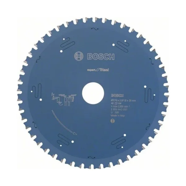 Bosch 2608643057 piła tarczowa exp / steel 210×30×48Z
