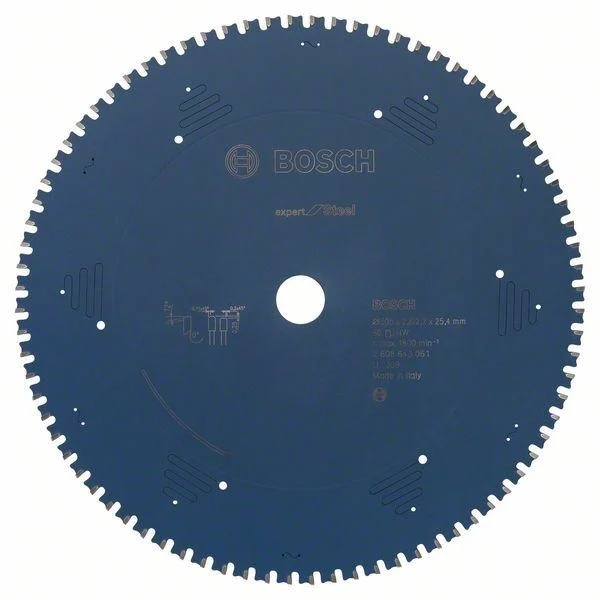 Bosch 2608643061 piła tarczowa exp / steel 305×25.4×80Z Bosch 2608643061 piła tarczowa exp / steel 305×25.4×80Z