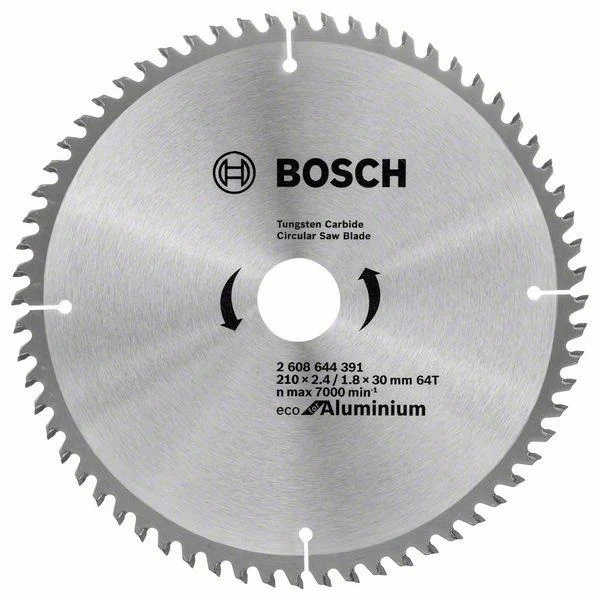 Bosch Eco for Aluminium tarcza 210 × 30 mm 64 z.