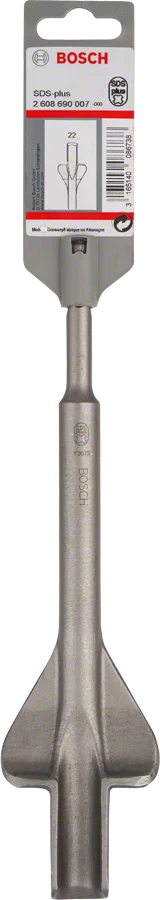 Bosch 2608690007 dłuto bruzdownik SDS+ skrzydełkowe / kanałowe 22×250 mm