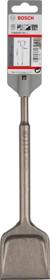 Bosch 2608690102 dłuto płaskie SDS plus szerokie 60×250 mm