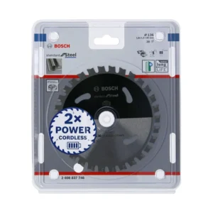 Bosch 2608837746 piła tarczowa standard STAL 136×20×30z ACCU