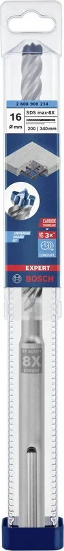 Bosch 2608900214 wiertło do młotów SDS-max 8X EXPERT 16×200/340 mm