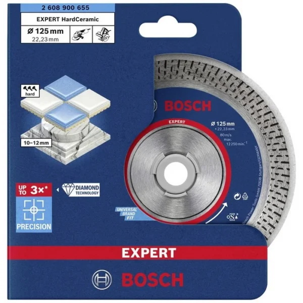 Bosch Expert Hard Ceramic tarcza diamentowa 125 × 22,23 mm Bosch Expert Hard Ceramic tarcza diamentowa 125 × 22,23 mm