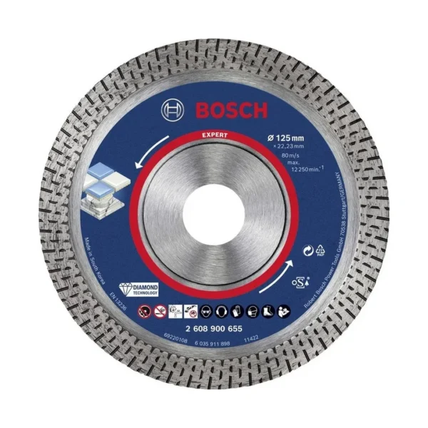 Bosch Expert Hard Ceramic tarcza diamentowa 125 × 22,23 mm Bosch Expert Hard Ceramic tarcza diamentowa 125 × 22,23 mm