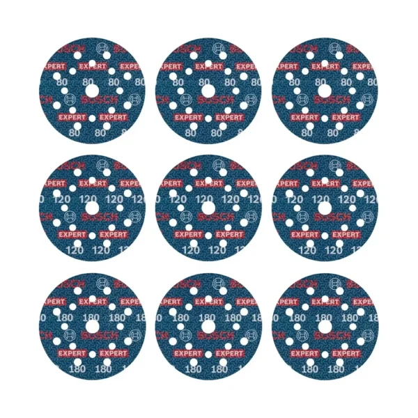 Bosch 2608902407 krążek ścierny folia EXPERT O780 125 mm 9PC Bosch 2608902407 krążek ścierny folia EXPERT O780 125 mm 9PC